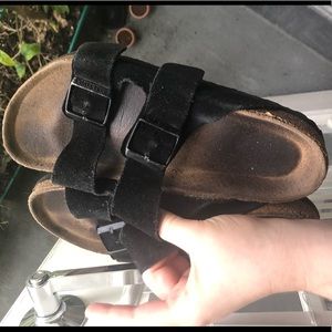 black birkenstock